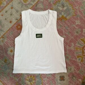 Daily Drills Ribbed Logo Tank